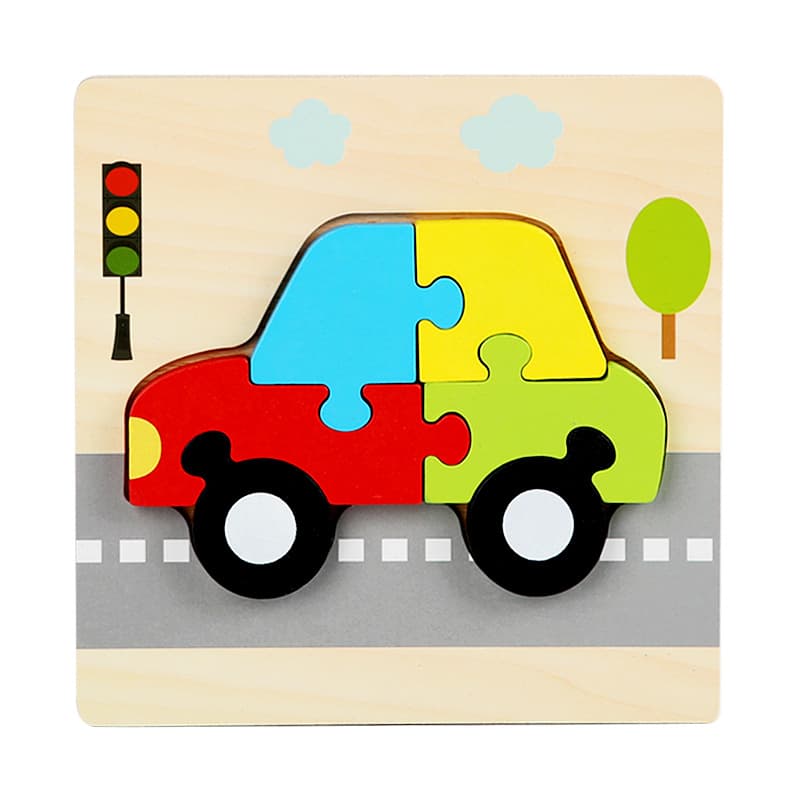 Wooden Toddler Puzzles Toys for 1 2 3 Years Old Boys Girls thumbnail 2