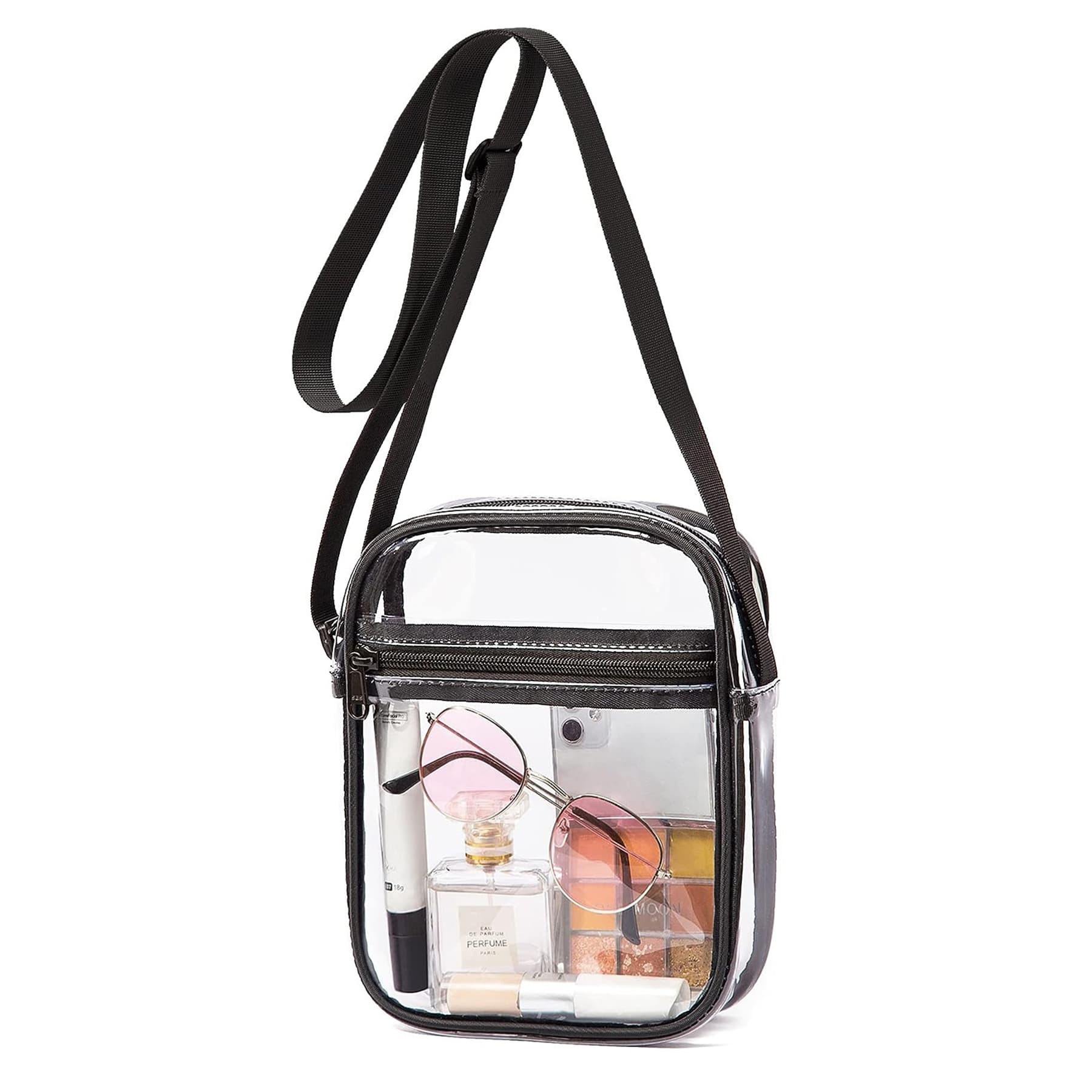 Clear Pvc Crossbody Purse Bag thumbnail 7