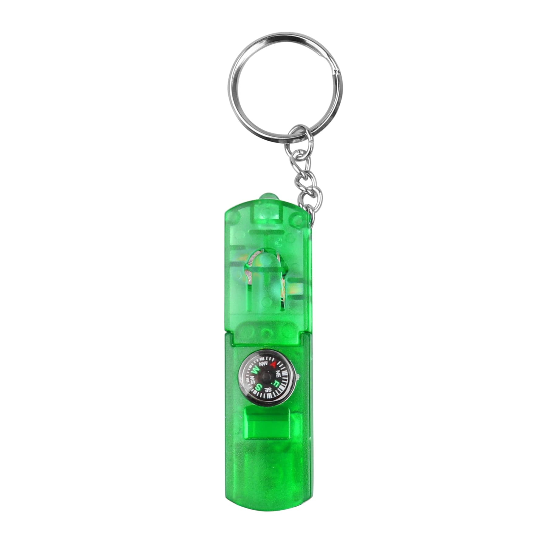 Compass Keychain with Whistle & LED Light thumbnail 8