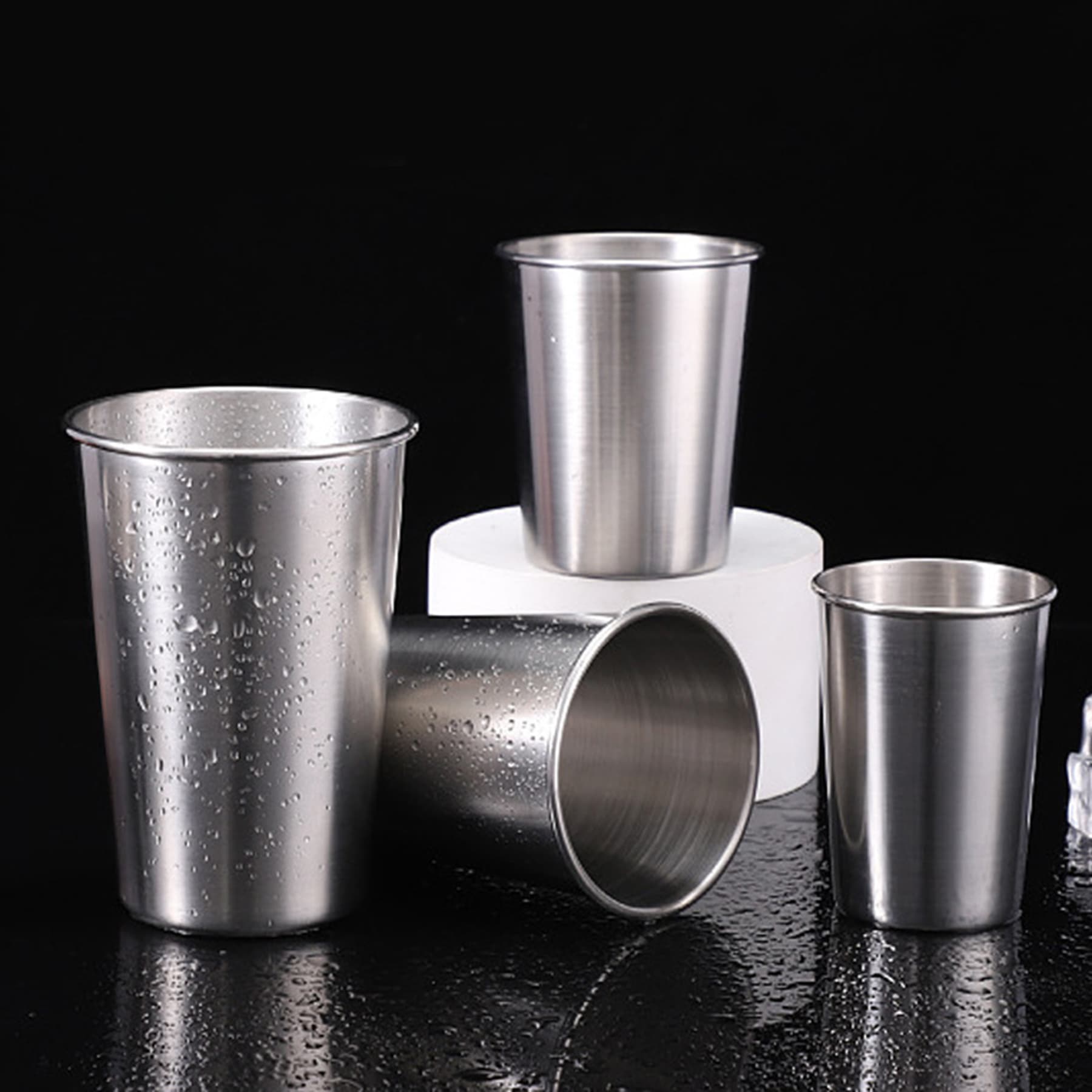 12 Oz Stainless Steel Water Coffee Mug Cup thumbnail 6