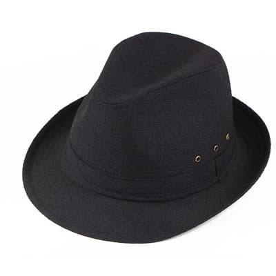 Custom Unisex Wide Brim Classic Manhattan Fedora Hat thumbnail 6