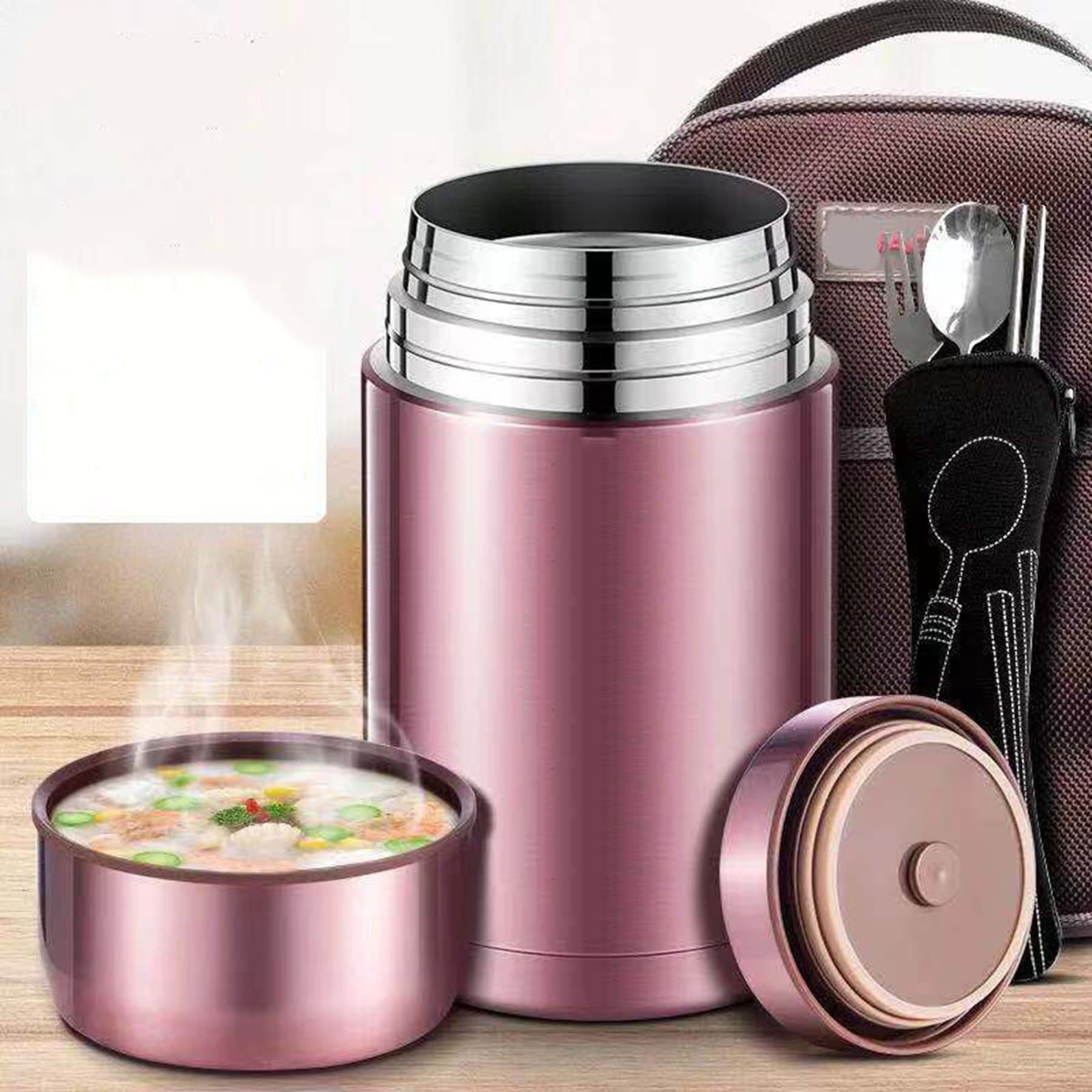 34Oz Lunch Box Stainless Steel 18/10 thumbnail 9