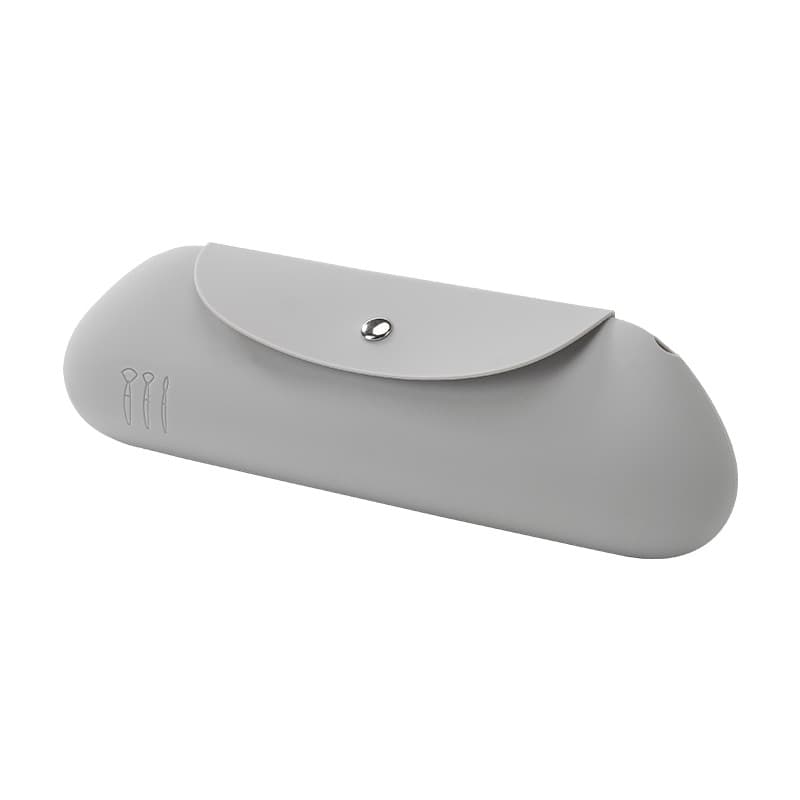 Silicone Travel Makeup Brush Holder Bag thumbnail 4