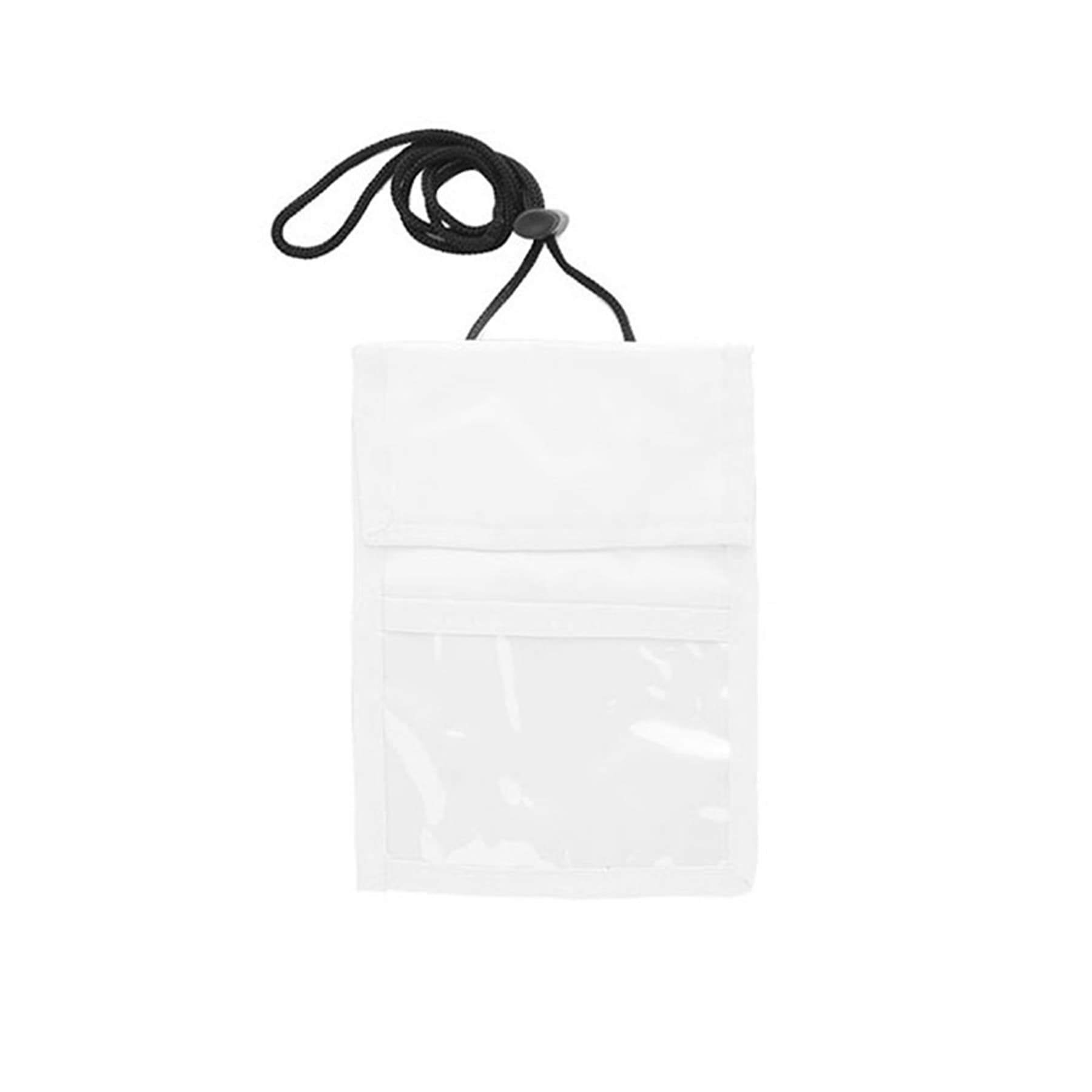 Nylon Neck Wallet Badge Holder