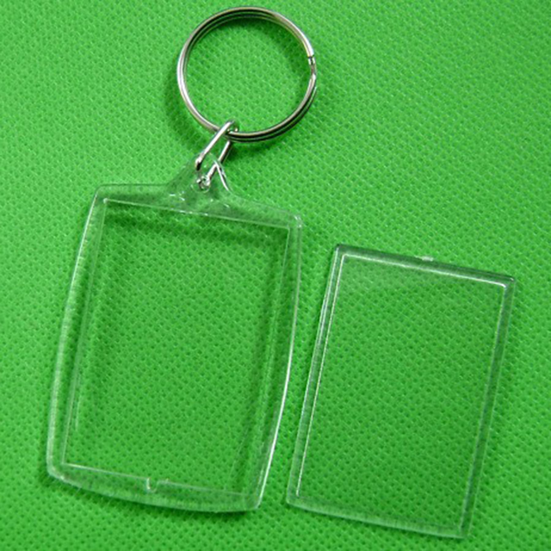 Rectangle Acrylic Photo Insert Keytag thumbnail 11