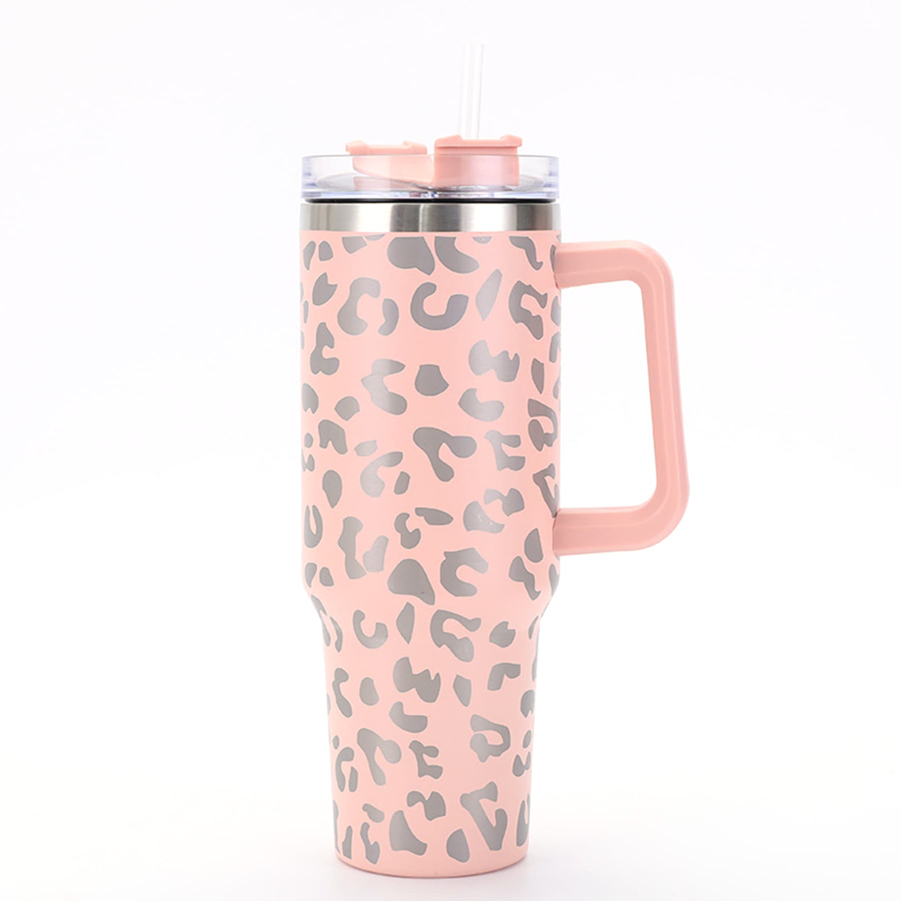 40oz Insulated Stainless Tumbler with Silicone Handle thumbnail 13