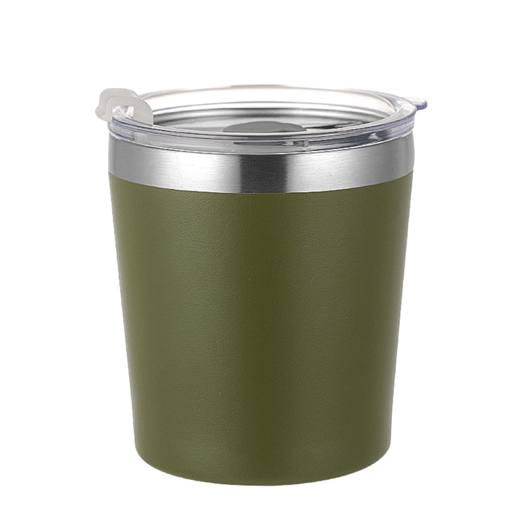 8Oz Tumbler Stainless Steel Drinking Cup W/ Lid thumbnail 2