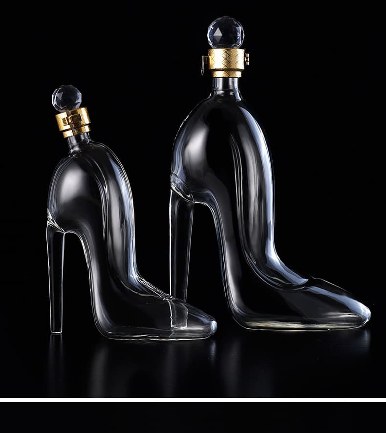 High Heel Wine Decanter Bottle
