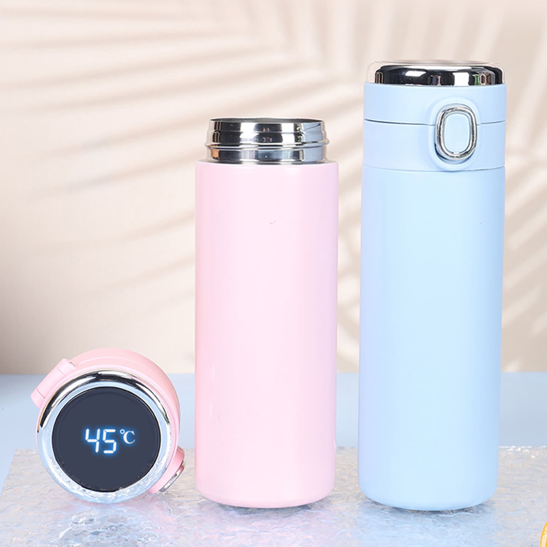 14 oz Temperature Display Stainless Steel Bottle thumbnail 10