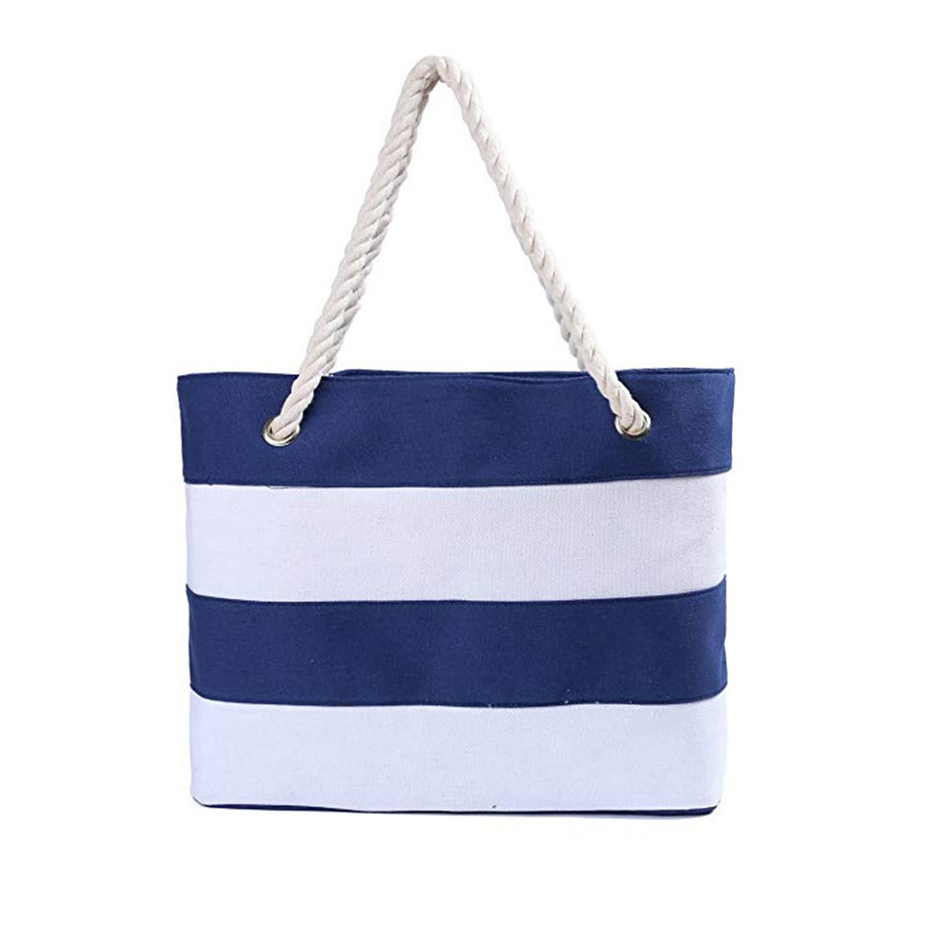 Striped Canvas Tote Bag thumbnail 2