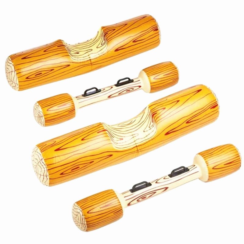 Inflatable Beach Log Flume Joust Set thumbnail 2