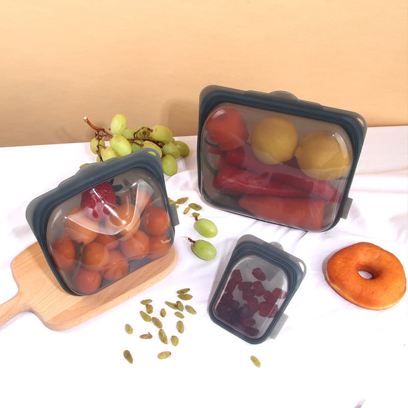 3 Piece Set Reusable Food Storage Bag thumbnail 4