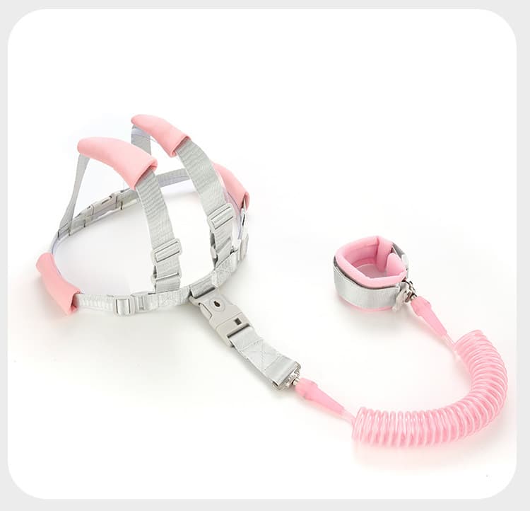 2 in 1 Baby Leash Anti Lost Wrist Link with Backpack thumbnail 2