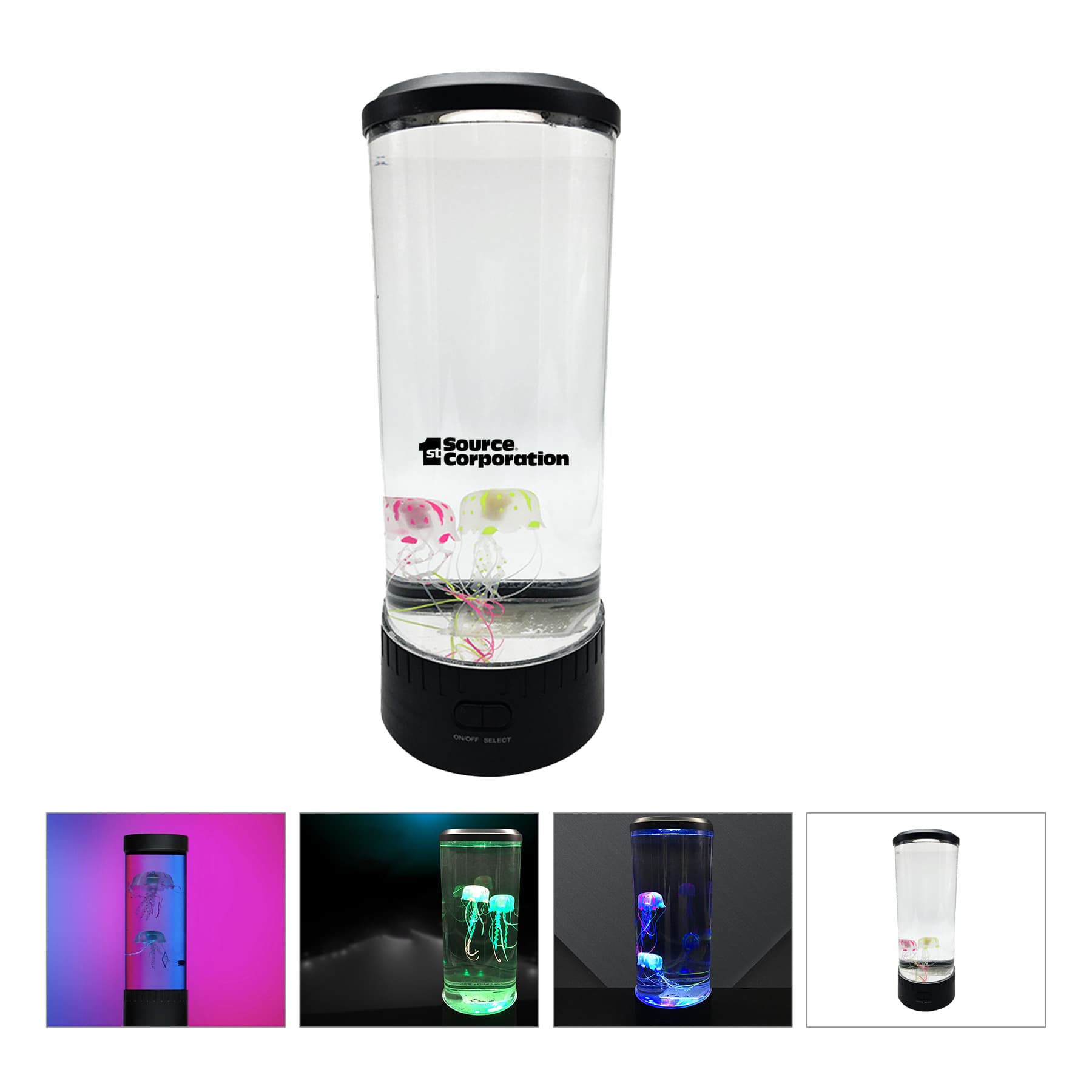 Electric Jellyfish Tank Table Lamp