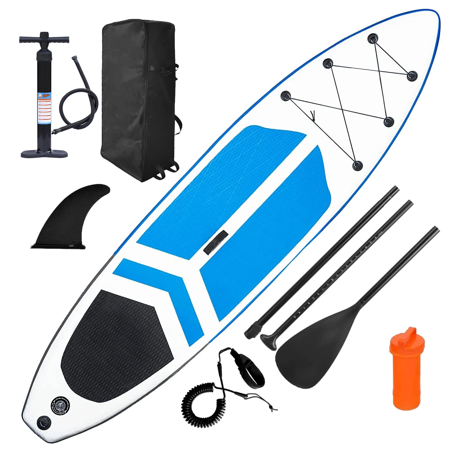 Inflatable Stand Up Paddle Board With Carry Bag thumbnail 2