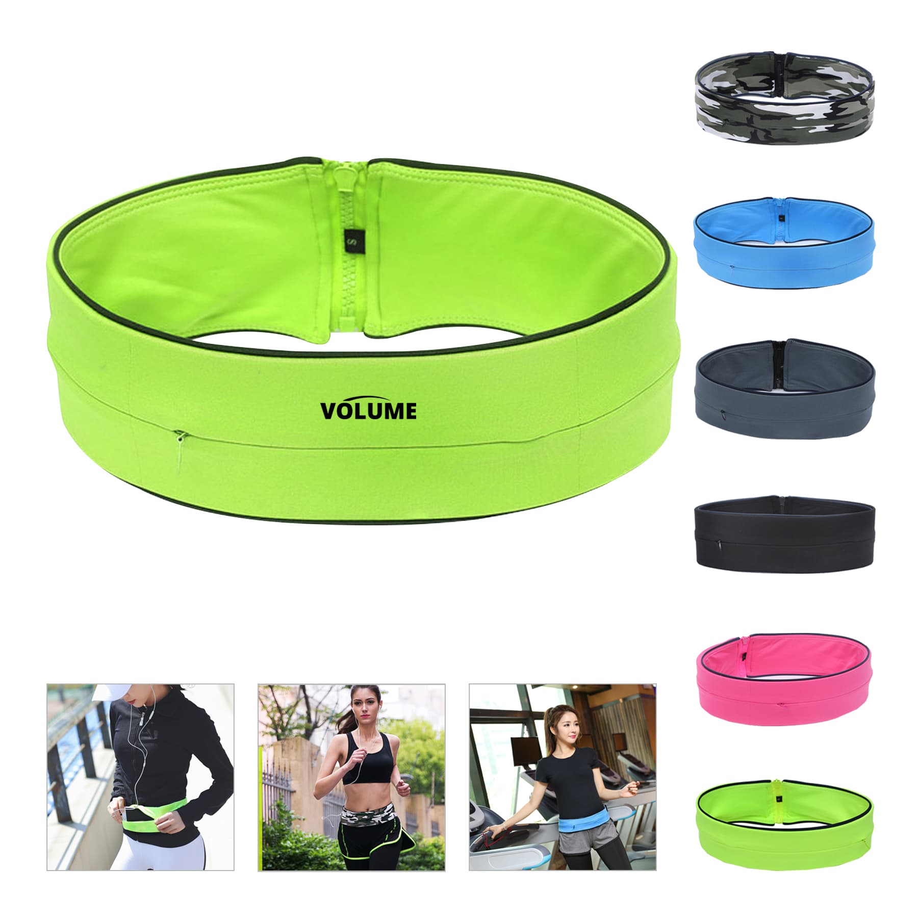 Waist Bag Slim Running Belt Fanny Pack