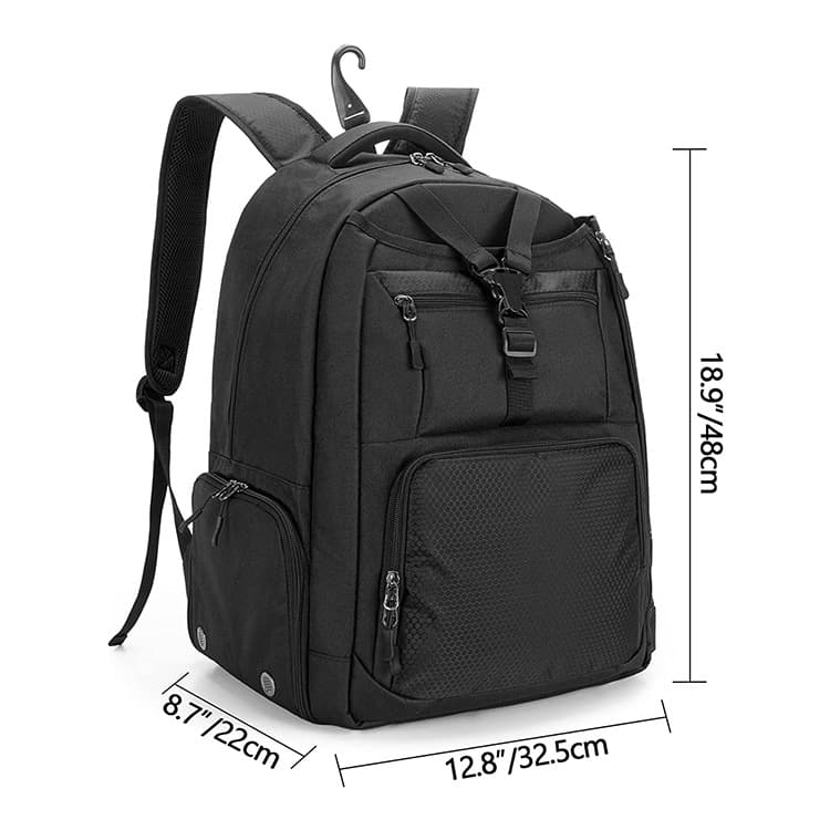 Tennis Backpack With Separate Shoe Space thumbnail 3