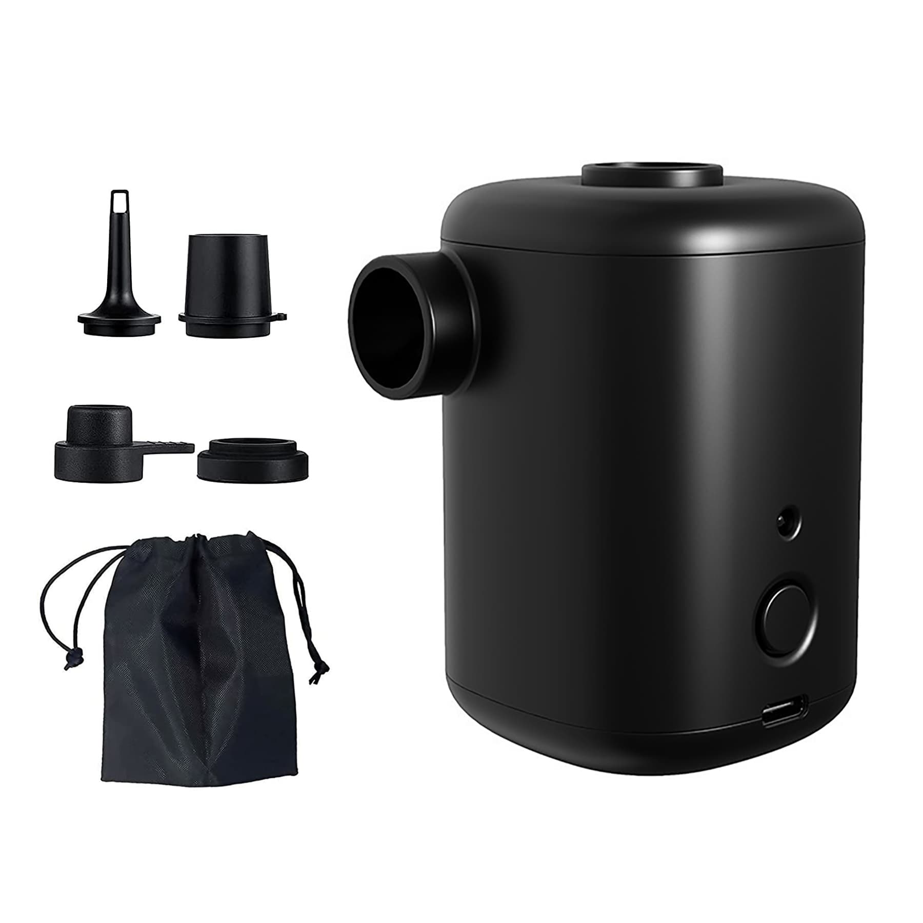 Portable Quick Fill Air Pump with 4 Nozzles thumbnail 2