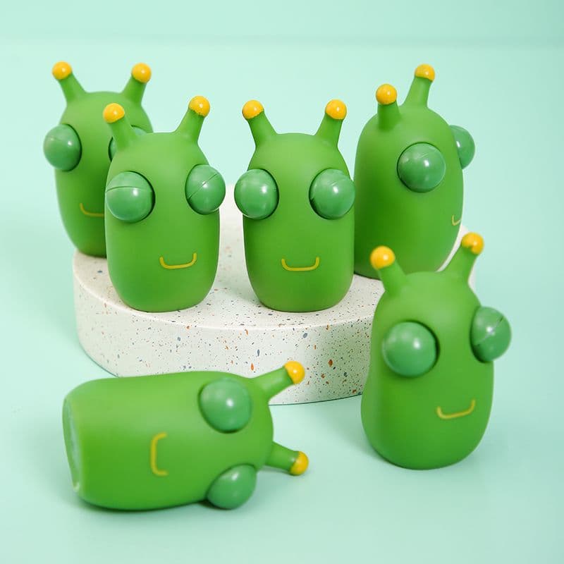 Funny Grass Worm Pinch Toy thumbnail 2