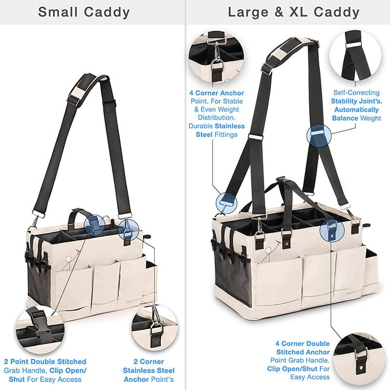 Large Hands-Free All-in-One Wearable Cleaning Caddy thumbnail 4