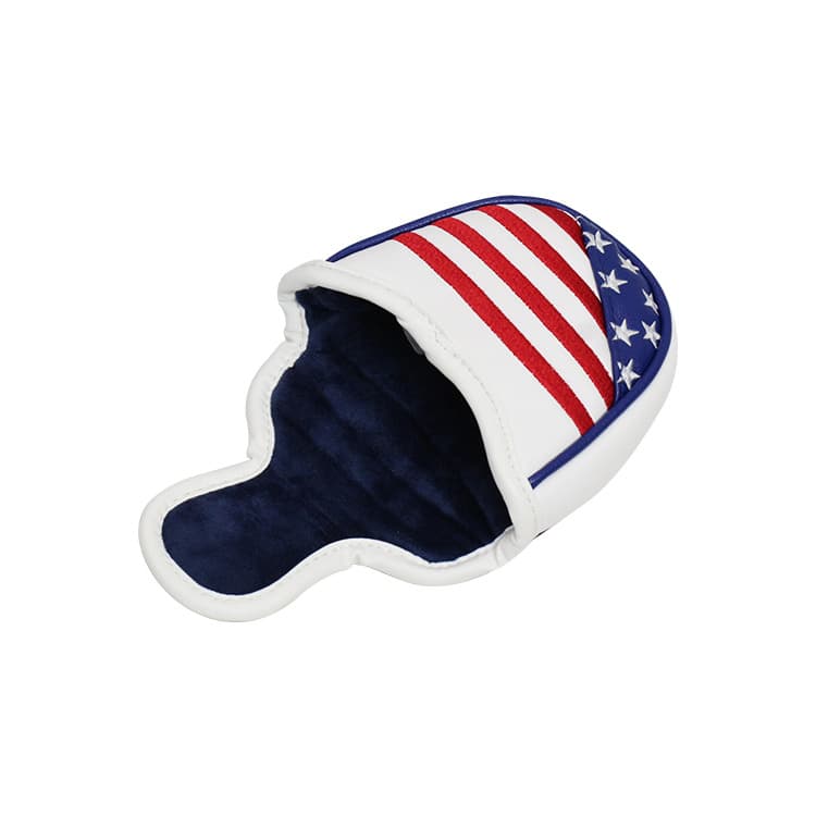 PU Leather America Mallet Golf Putter Cover Headcover thumbnail 2