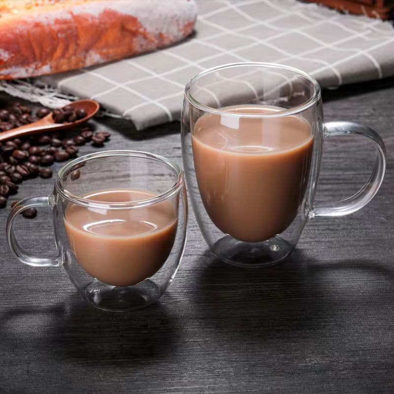 6 Oz 8.5Oz 11.5Oz 14.5Oz Double Wall Insulated Espresso Mugs thumbnail 2