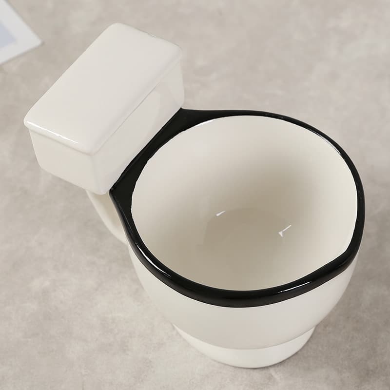 Toilet Trash Can Coffee Mug Cup