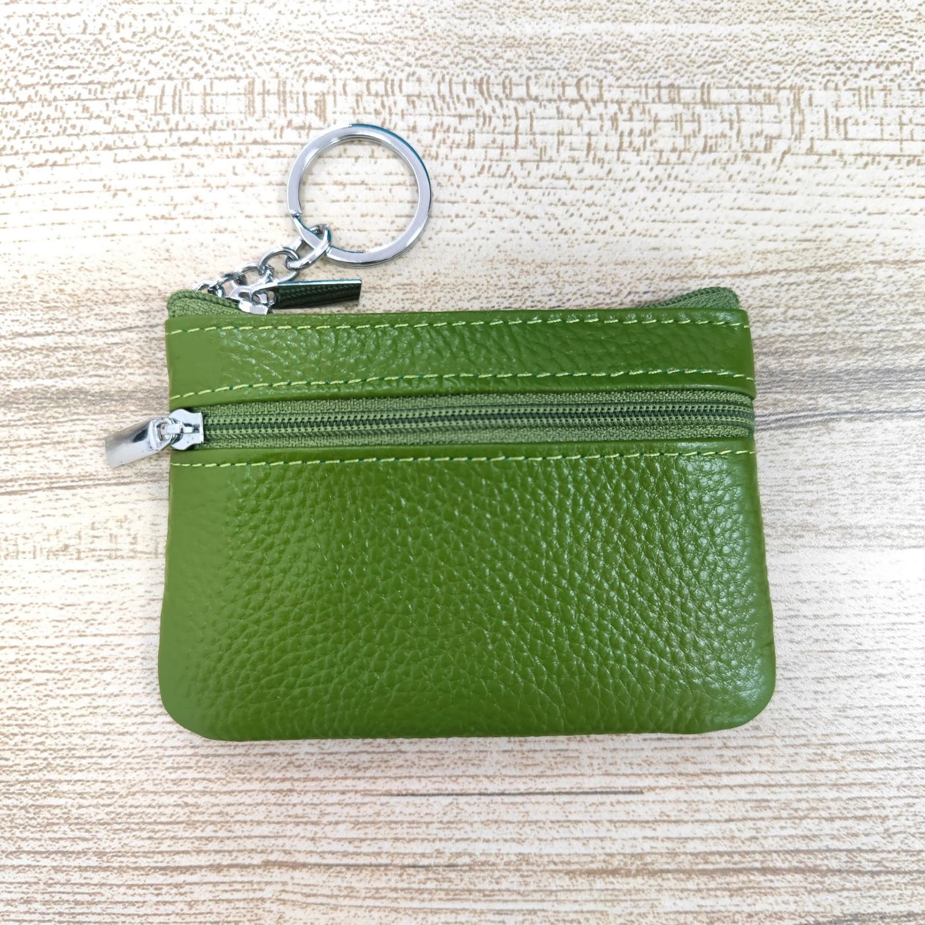Mini Leather Coin Purse With Key Ring thumbnail 5