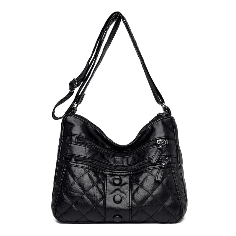 PU Leather soft shoulder cross-body bag thumbnail 6