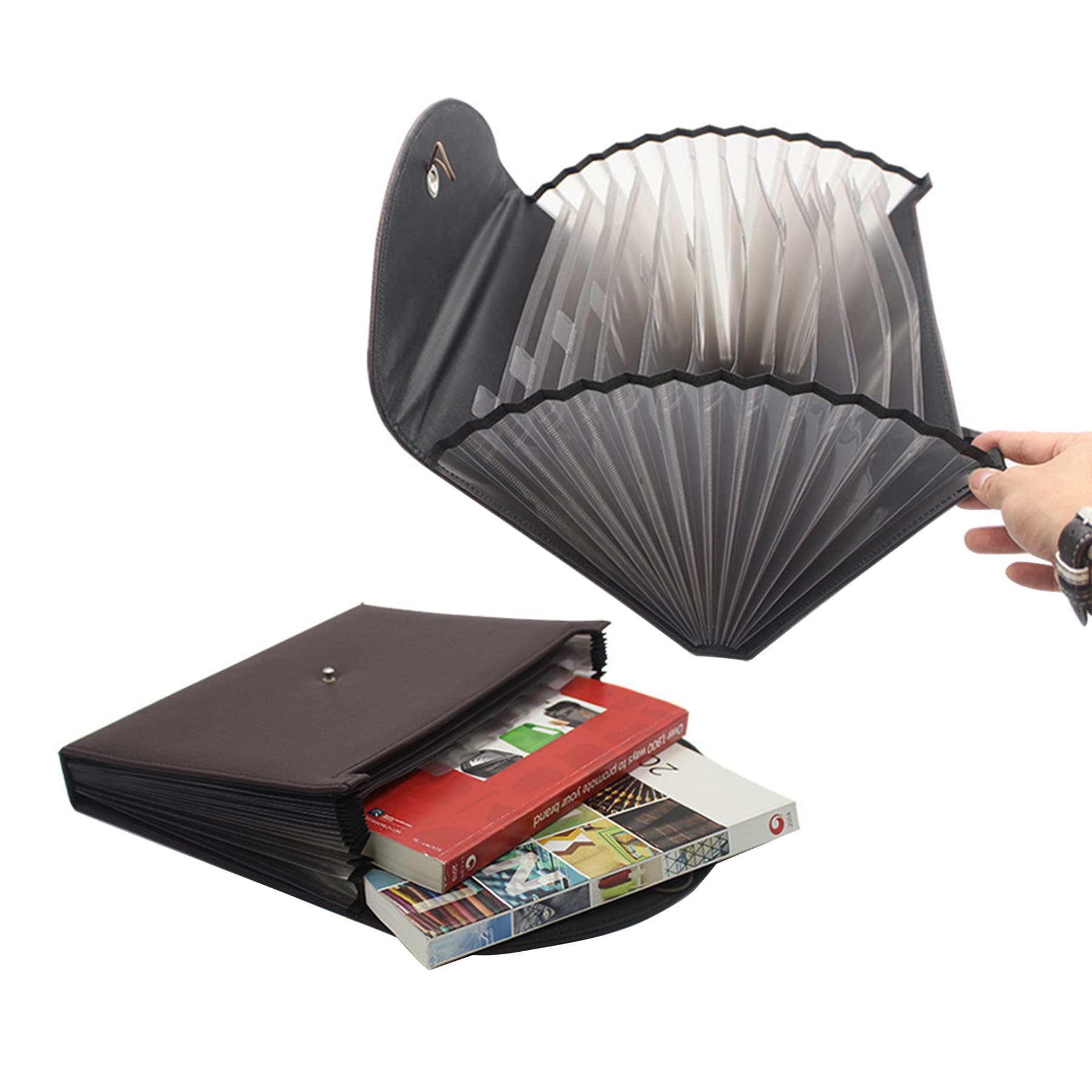 Expandable Portable Accordion File Folder thumbnail 6