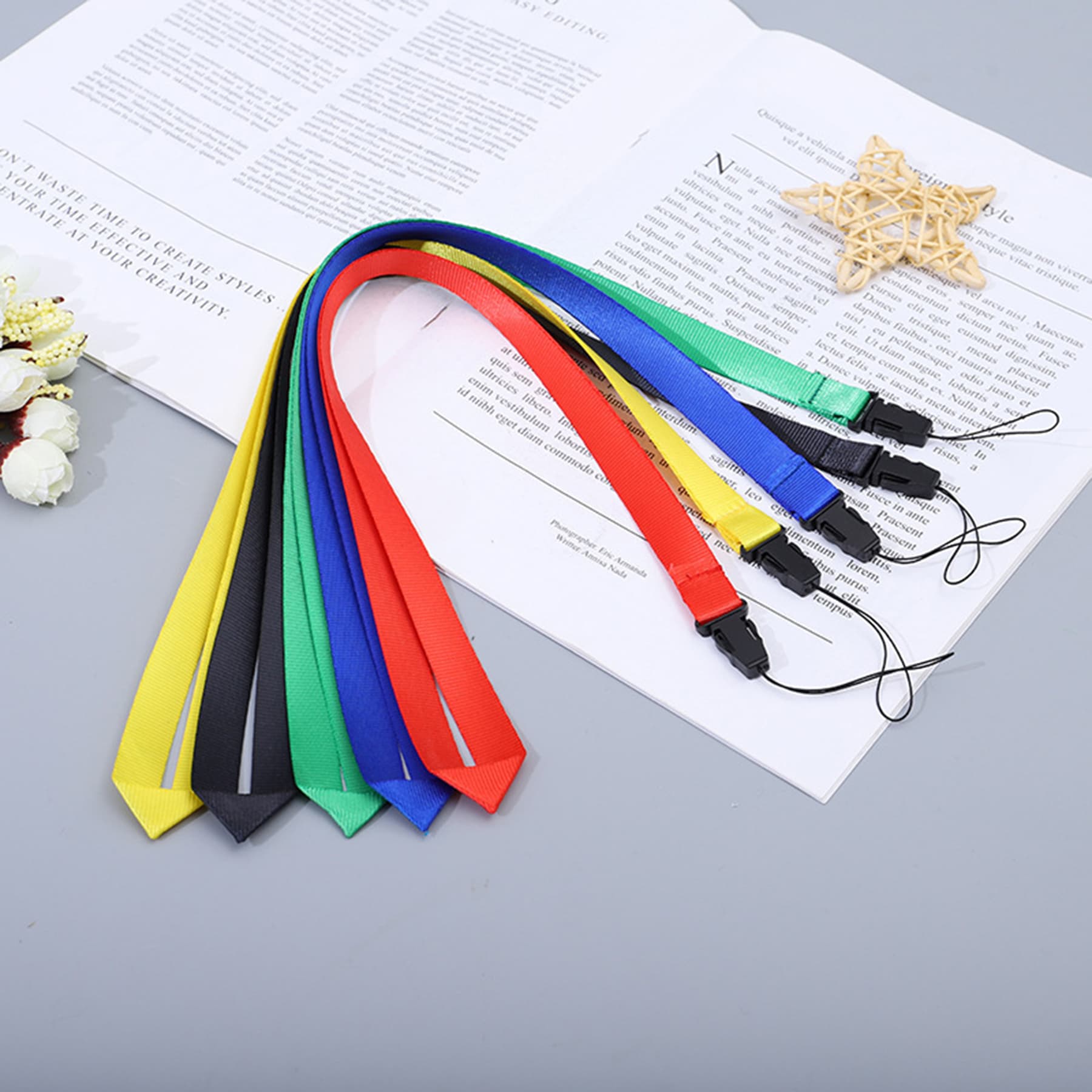 Full Color Lanyard W/Lobster Claw And Buckle