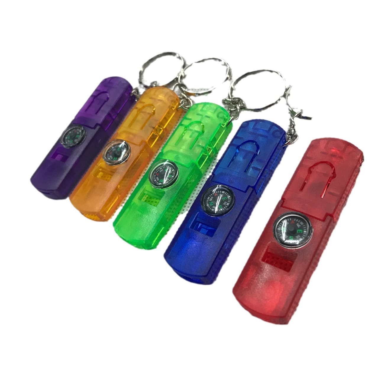 Compass Keychain with Whistle & LED Light thumbnail 14