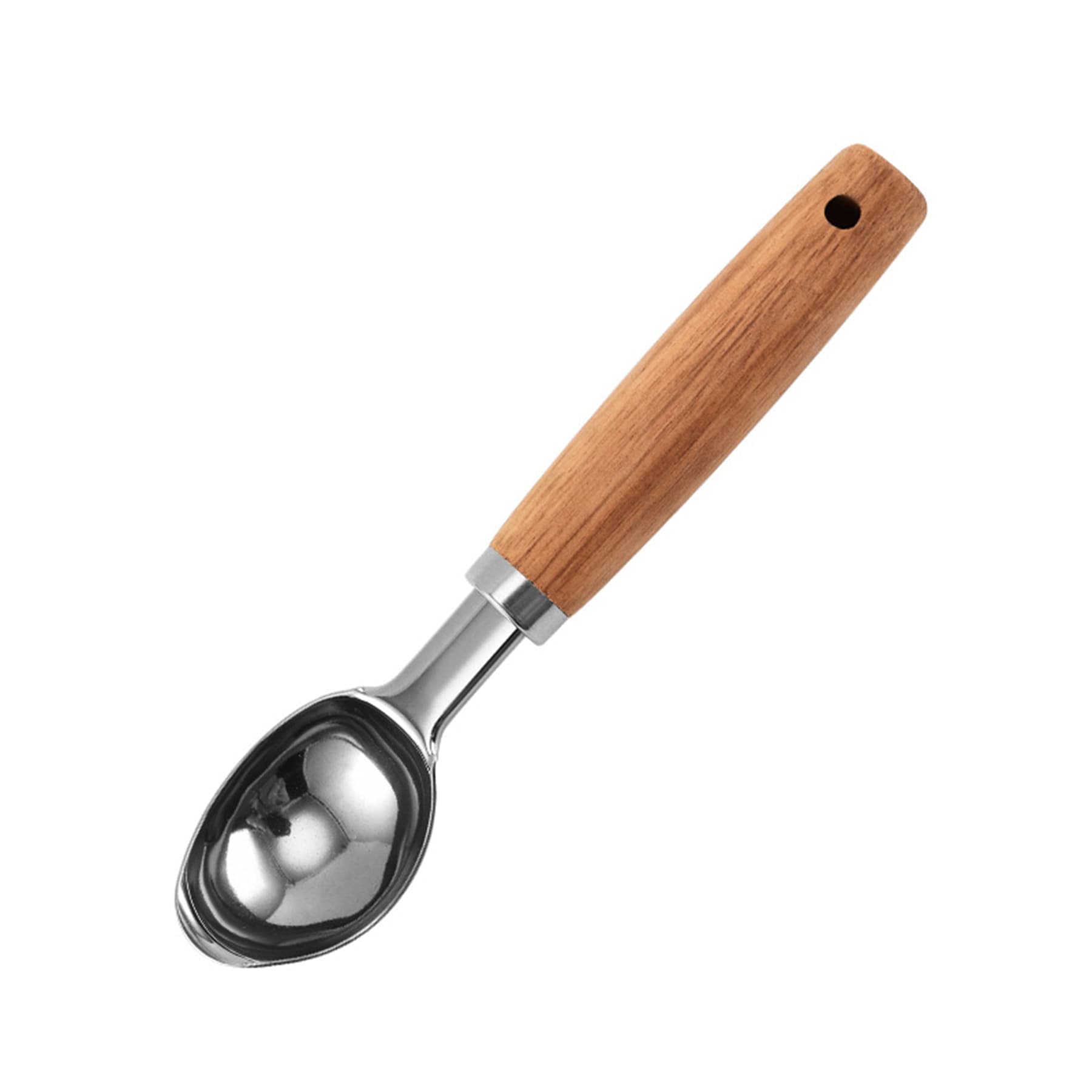 Wooden Handle Stainless Steel  Multifunction Scoop thumbnail 2
