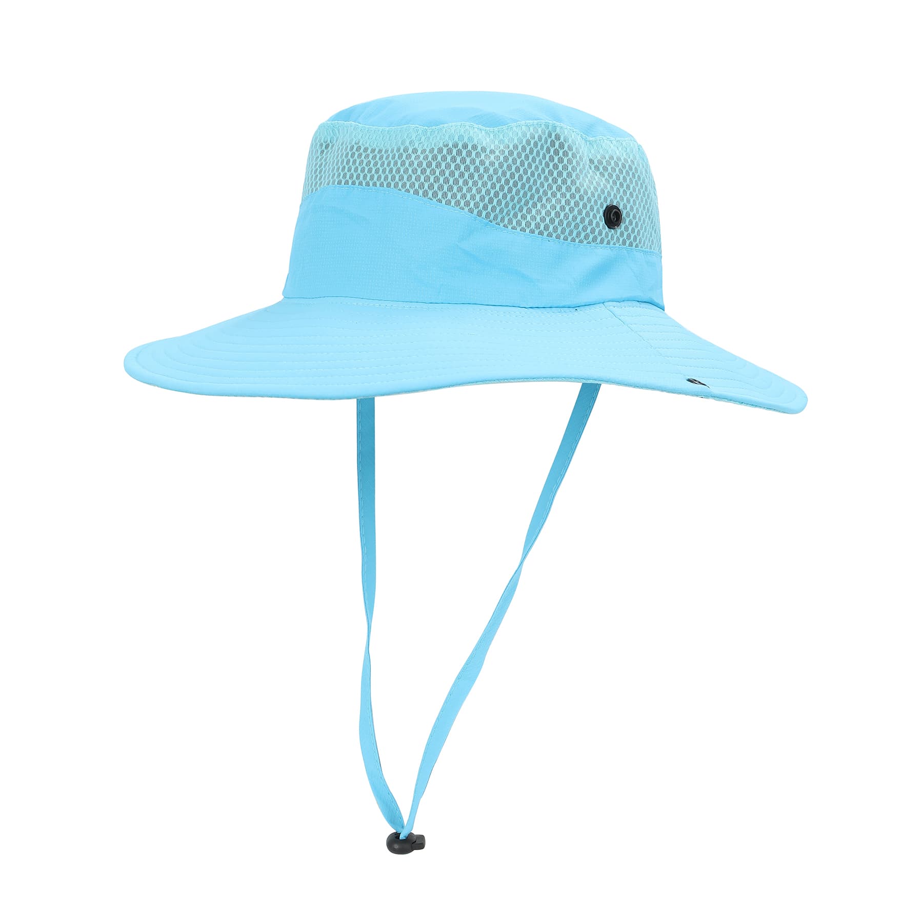  Cotton Wide Brim Sun Bucket Hat
