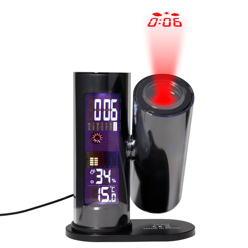 Alarm Clock Thermometer Hygrometer thumbnail 3