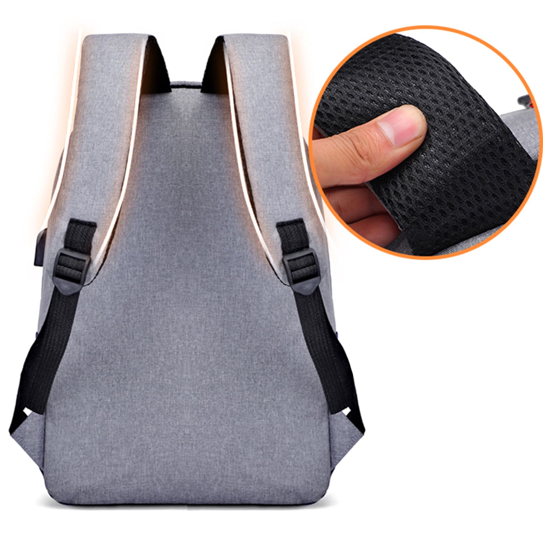 Large Capacity Backpack With Usb thumbnail 6