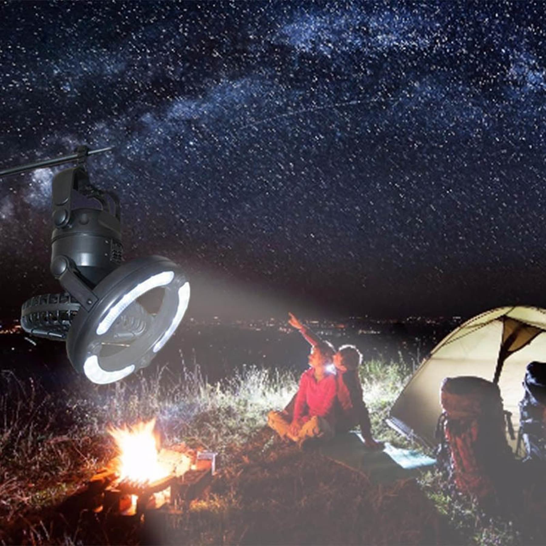 Led Multifunctional Tent Fan Light thumbnail 6