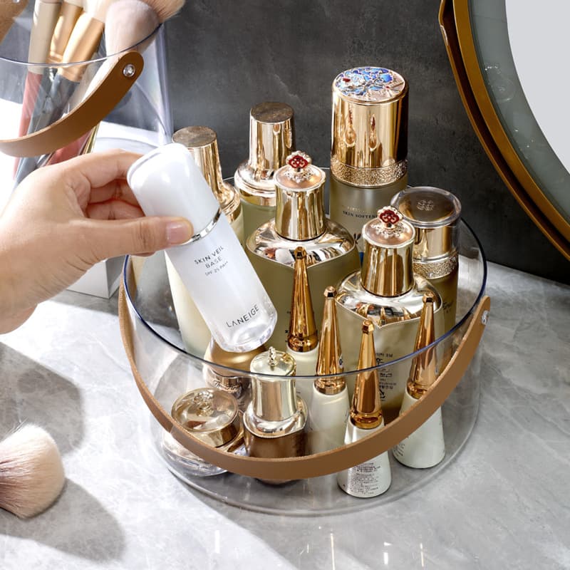 Round Ice Bucket With Handle