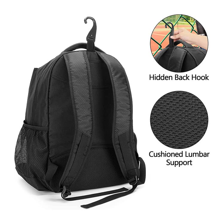 Tennis Backpack With Separate Shoe Space thumbnail 6