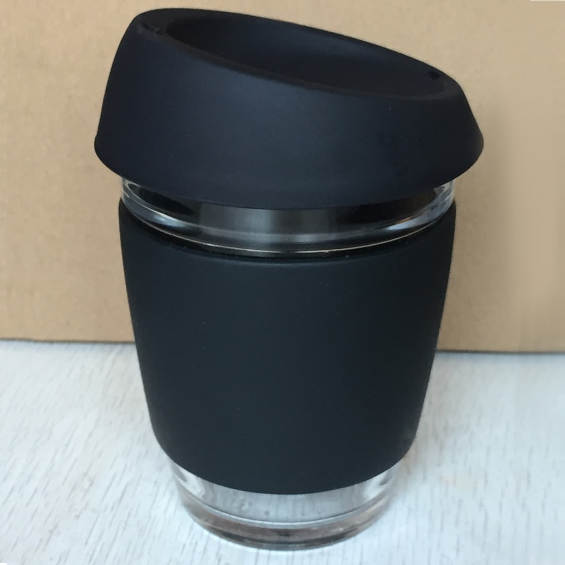 12OZ Glass coffee mug thumbnail 11