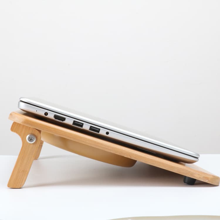 15.6″ Bamboo Laptop Cooling Stand thumbnail 3