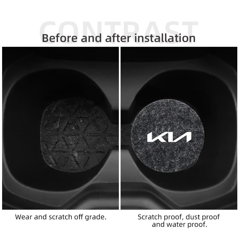 Round Felt Coaster for Drinks Absorbent