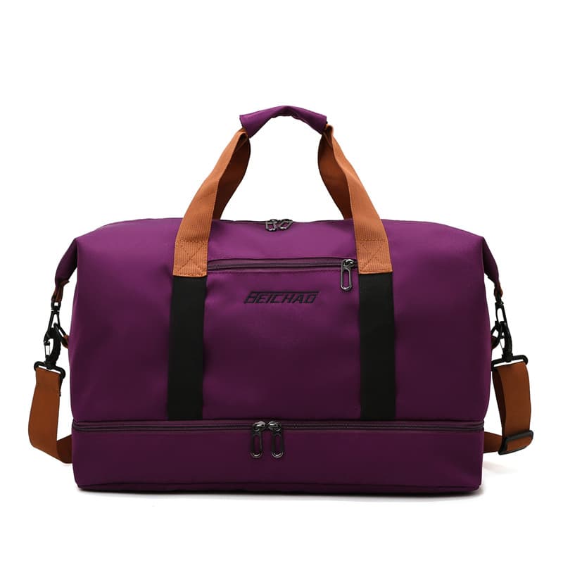 Oxford Gym Duffel Bag with Luggage strap thumbnail 7