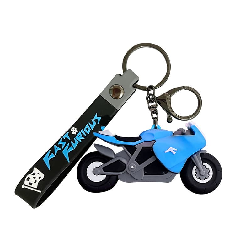 Motorcycle Logo Key Chain thumbnail 2