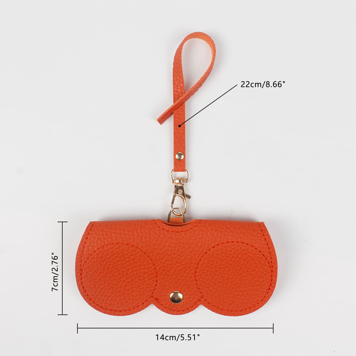 Soft Fake Leather Sunglasses Bag thumbnail 4