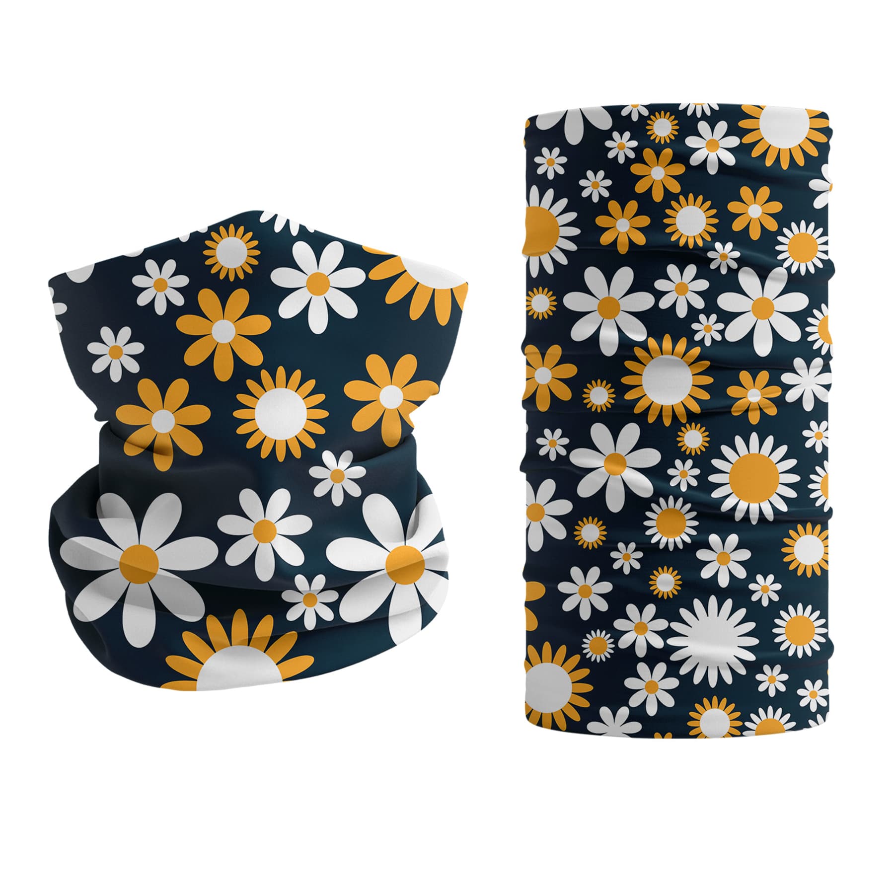 10"x20" Double Layer Polyester Full Color Tube Neck Gaiter thumbnail 12