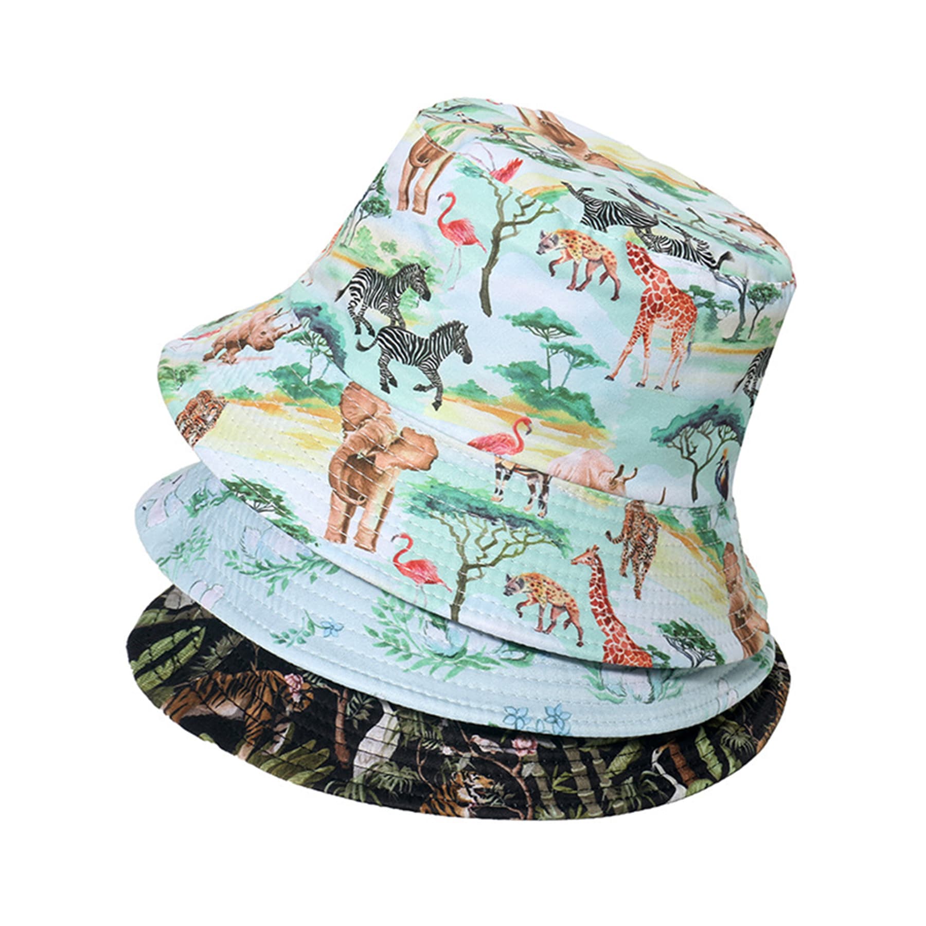 100% Cotton Tie Dye  Fisherman Hat thumbnail 25