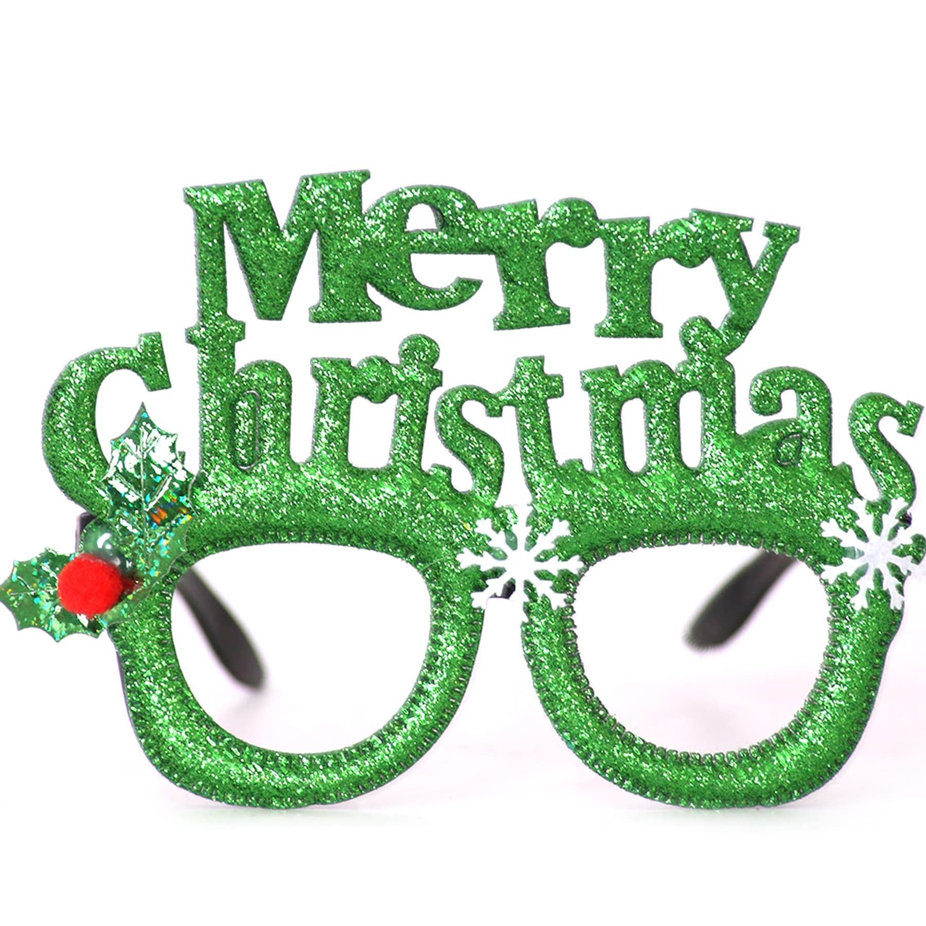 Christmas Decorated Plastic Glasses thumbnail 29