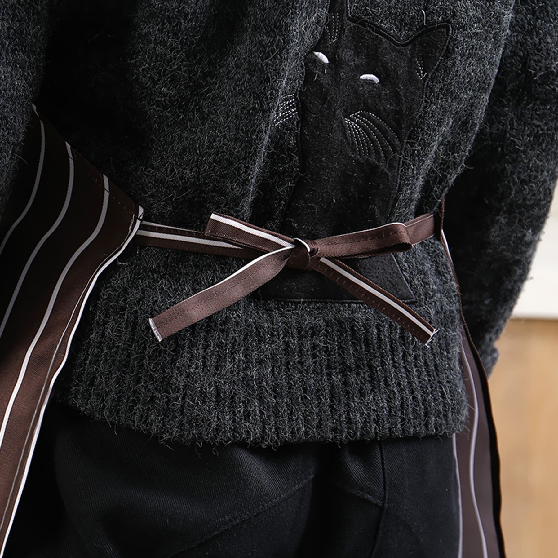 Striped Apron with Two Pockets thumbnail 6