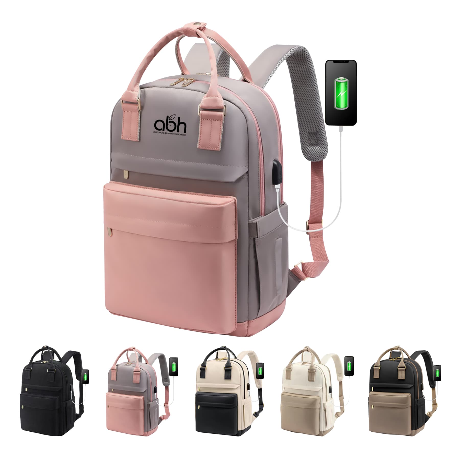 Laptop Backpack with USB Port